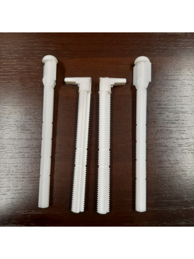 Набор толкателей и держателей для клавиши смыва Geberit Sigma (Aquatek) (14,12см)(241874001-3D)