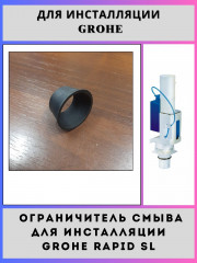 Регулятор(ограничитель) расхода для инсталляции GROHE(42300-black+)